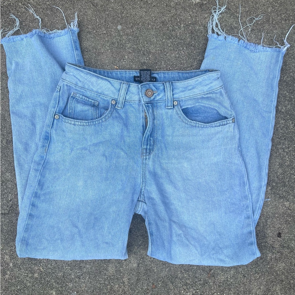 Sincerely Jules Light Blue Ankle Jeans